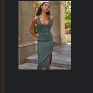 Never worn Beyond Yoga midi dress